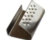 Замок металлический с внутренной пуклей (для полипропиленовой ленты) PP-13 (0,5) без покрытия